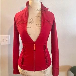 Lululemon Define jacket red - cranberry - size 4